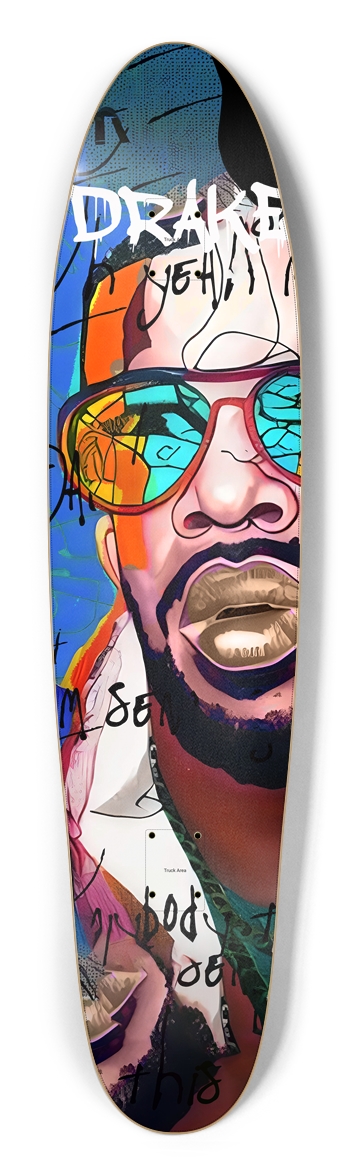Rapper 7 Art Longboard
