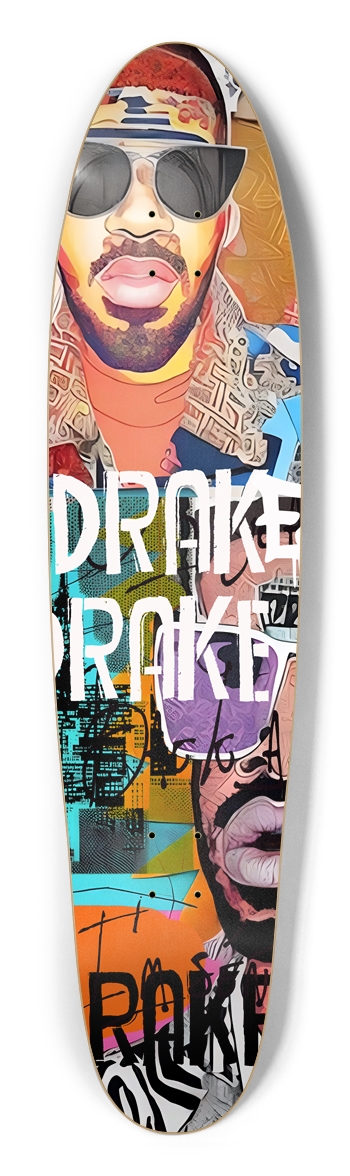 DRAKE DRAWING Longboard