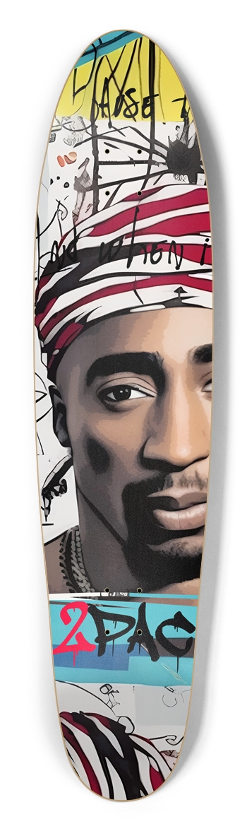 Rapper N°9 Drawing Longboard