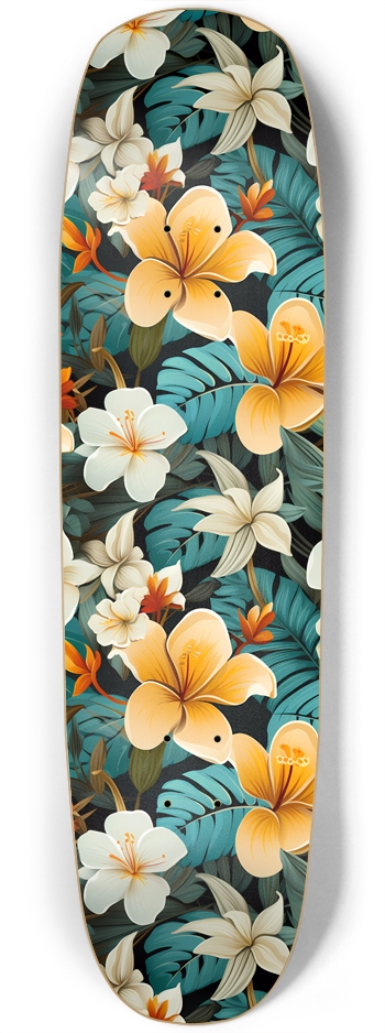 Yellow Plumeria 1 Board