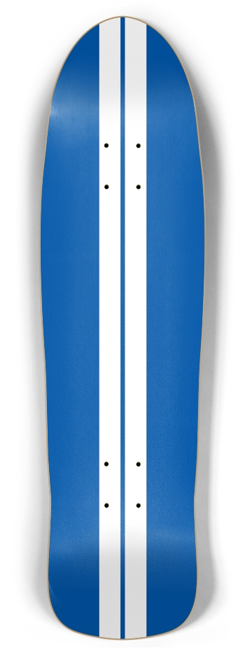 USA Racer Blue Skateboard
