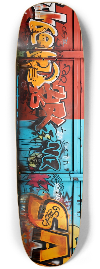 AI Graffiti Skateboard