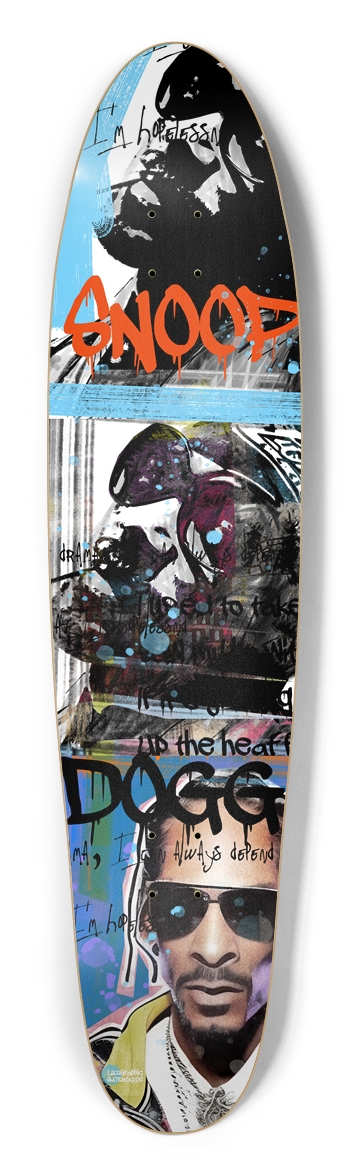 Rapper n°10 Drawings Longboard