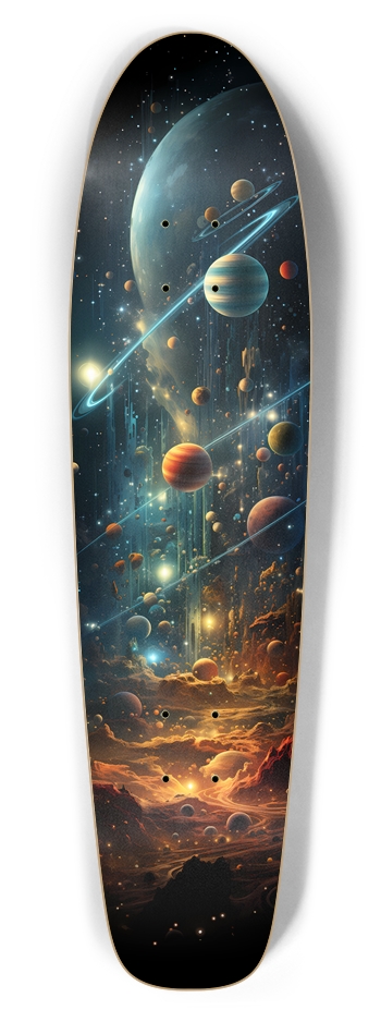 Outer Space Scene 1 Skateboard