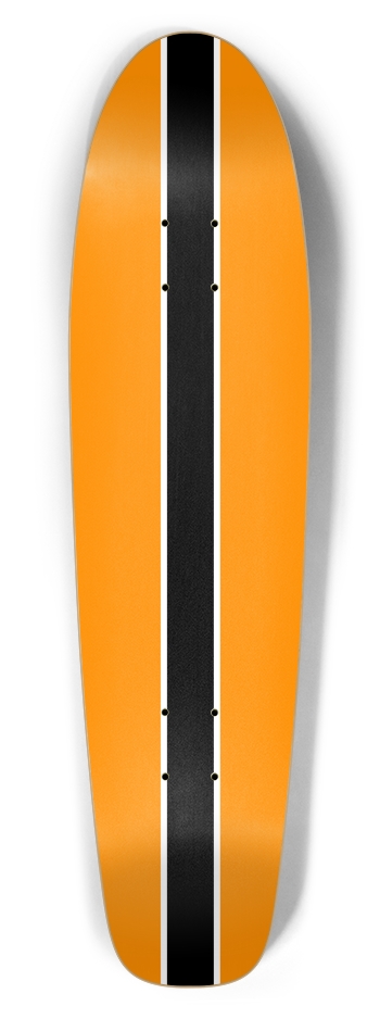 Racing Orange Skateboard
