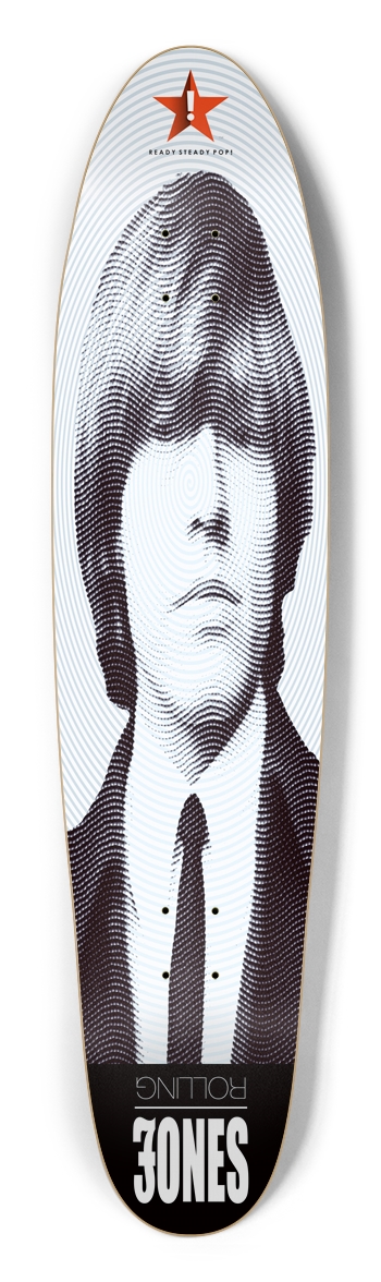 Rolling Jones (Mono) Custom Longboard Deck