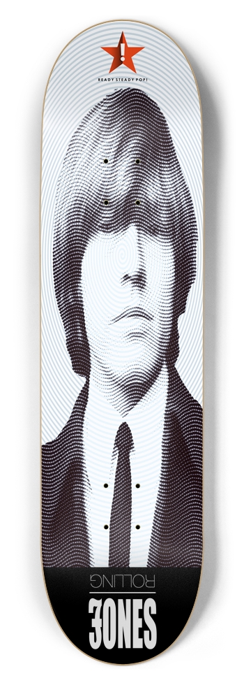 Rolling Jones (Mono) 8.5" Custom Popsicle Deck