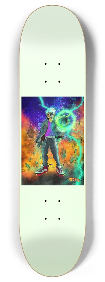 8.0 Lil king - glow in the dark deck