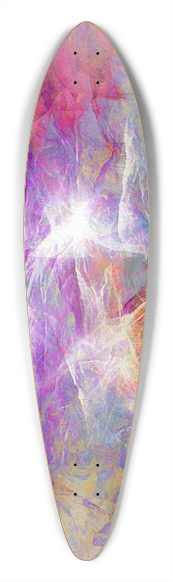 Custom Longboard Artwork #0001