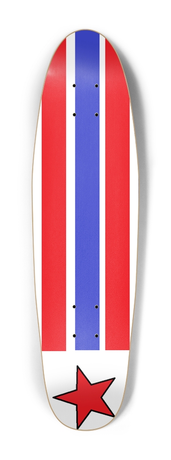 Cruizer Shape Skateboard #0002