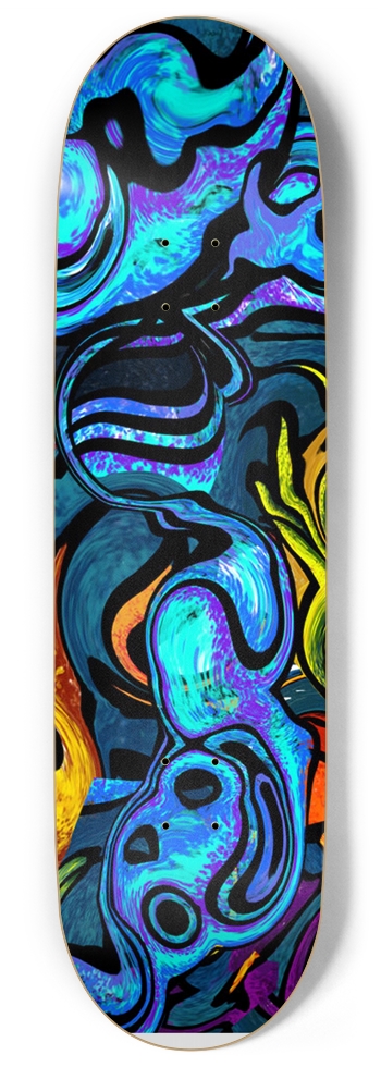 Custom Skateboard Artwork #0007