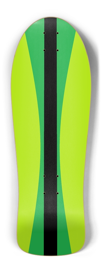 Old School Skateboard Surfs Up