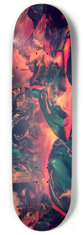 Custom Skateboard Artwork #0010