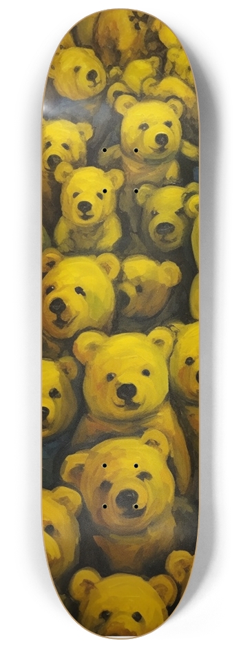 Yellow Bear Skateboard