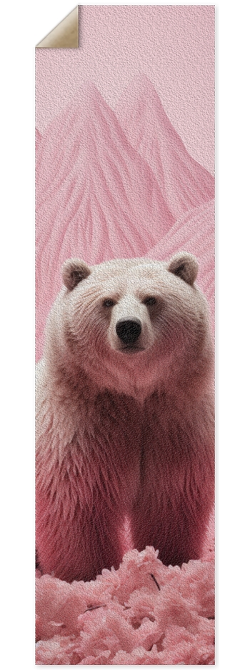 Pink Grizzly Griptape