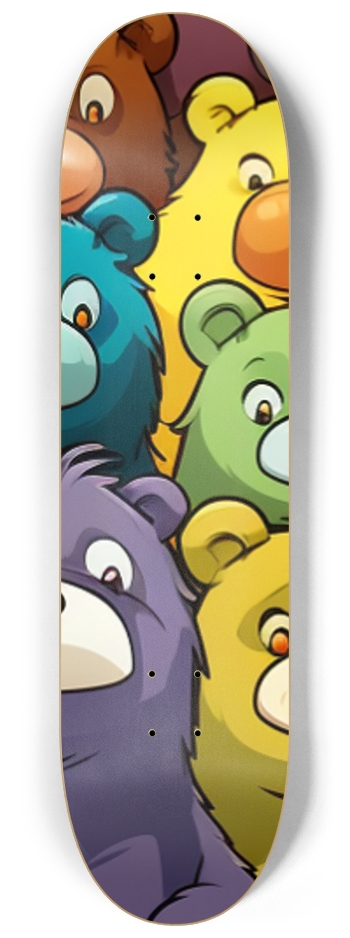 Skating With Bears Skateboard