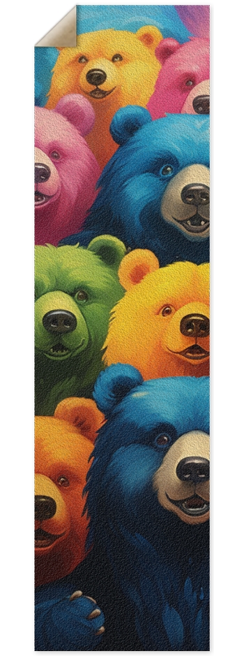 WeBearish Griptape 9 x 33 Inch Griptape