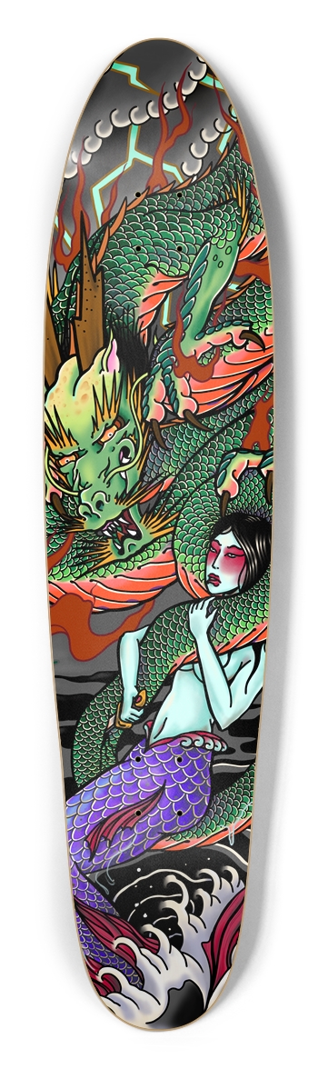 Dragon vs Mermaid
