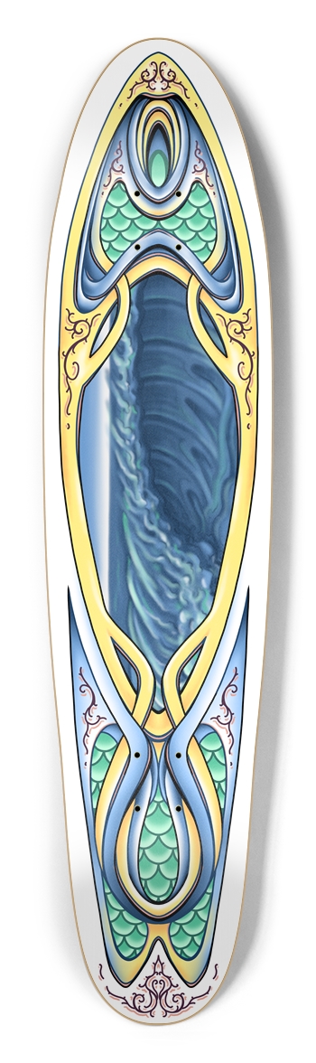Retro Surf Longboard