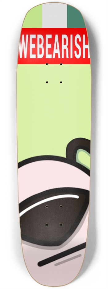 WeBearish Square Nose Skateboard Square Nose