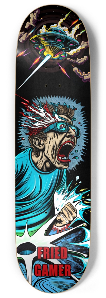 Fried Gamer - Skate Deck