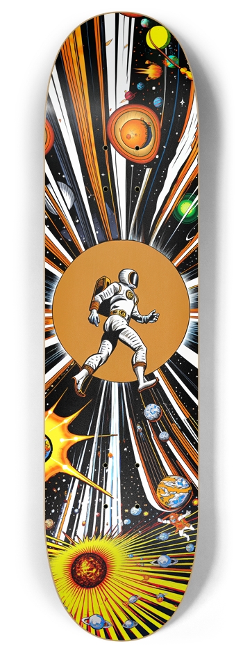 Spaceman - Skate Deck 8 Inch Skateboard Deck