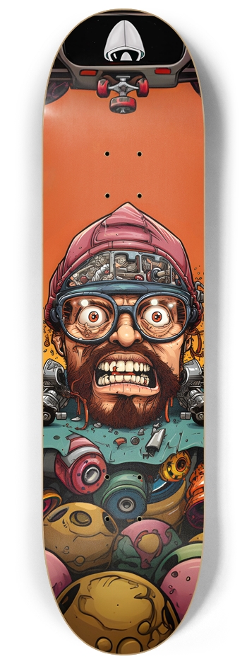 Metal Head - Skate deck