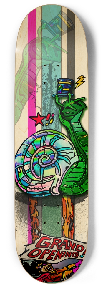 GRAND OPENING Custom Skateboard