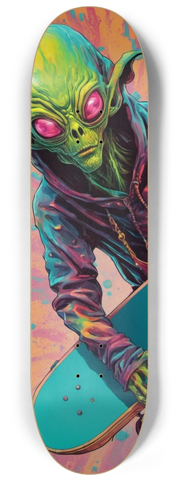 Skating Alien