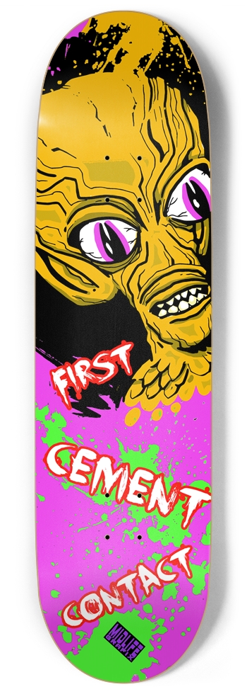 Smif's Cement Alien wide Popsicle
