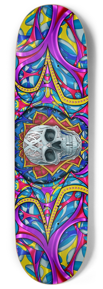 Blitz Skull Horizontal design  9" x 34"