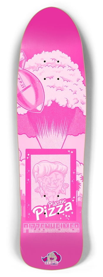 Pizzenheimer-Plastic Pizza Retro Rocket