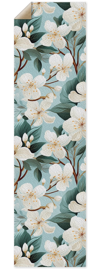 White Plumeria Custom Griptape