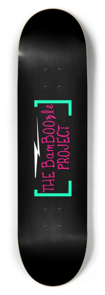 Bamboozle Project Neon Logo Deck - 8.5