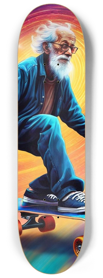 Old man skater