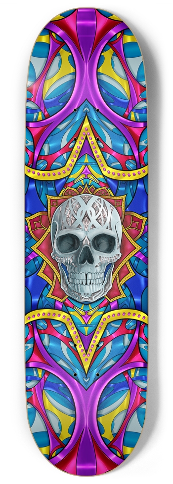 Blitz Skull No. 02  9" x 34"