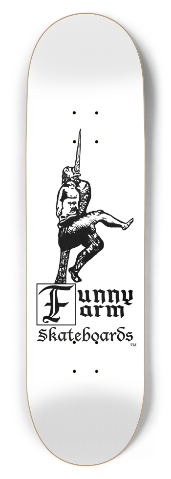 Impaled Guy Logo - 8.75" x 33"