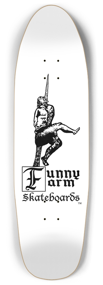 Impaled Guy Logo - 9" x 33.5"