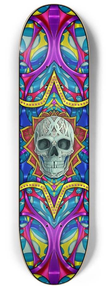 Blitz Skull (glow) 8.25” x 32”