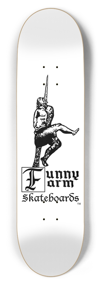 Impaled Guy Logo - 8.5" x 32"