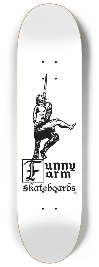 Impaled Guy Logo - 8.25" x 32.25"