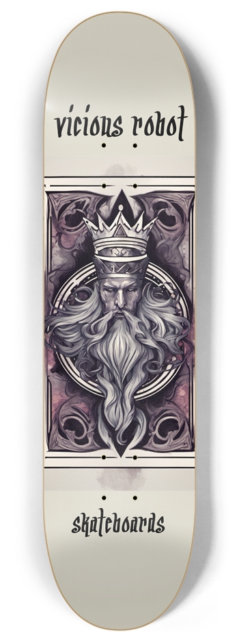 Vicious Robot ~ King Neptune #2 Custom Skateboard