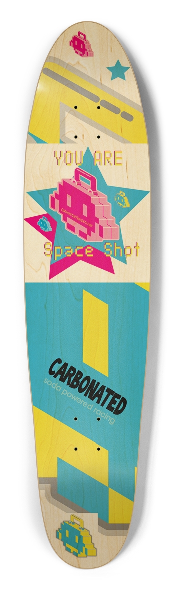 You Are Space Shot Longboard