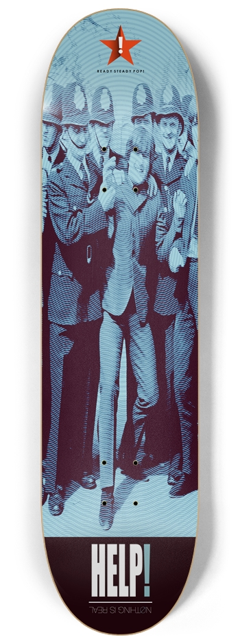 HELP! (Nothing Is Real) 8.25" Custom Popsicle Deck