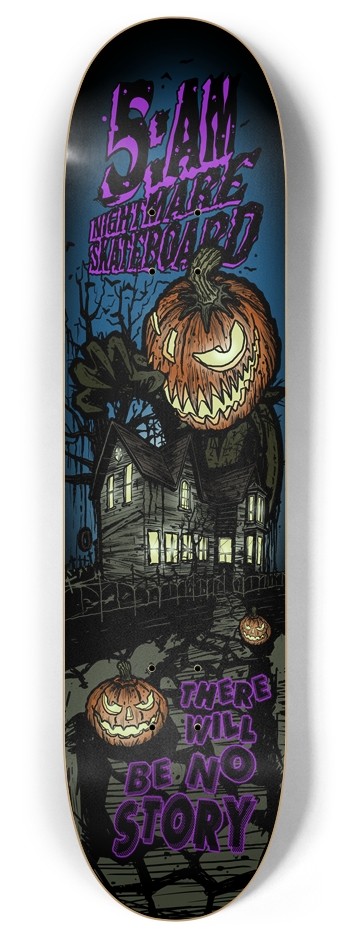 *GLOW IN THE DARK* Halloween Special 8 Inch Skateboard Deck by 5AM