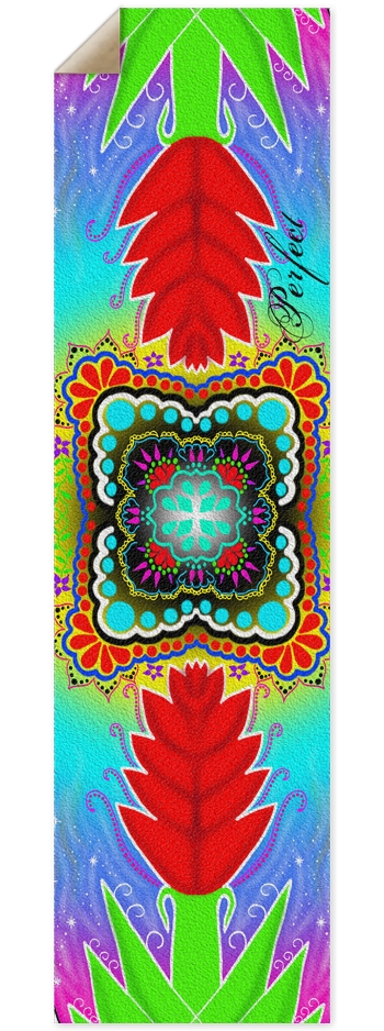 Red Yucca Mandala grip