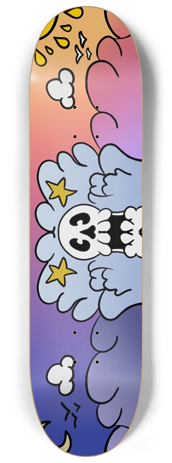 The Skull and His Wave