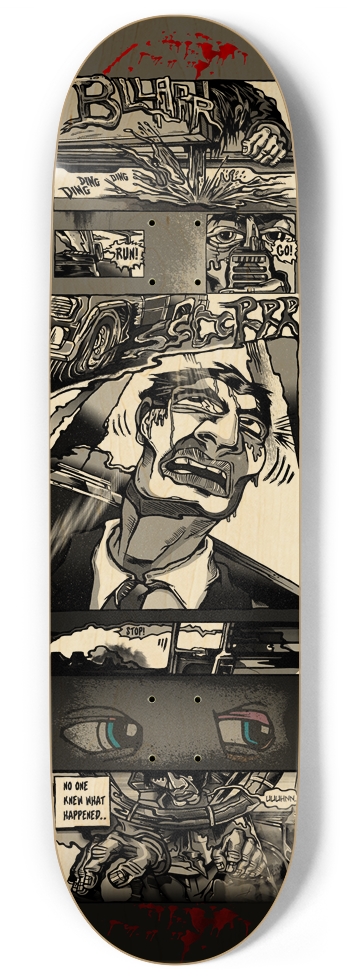 DRAGNET Custom Skateboard 9 Inch Skateboard
