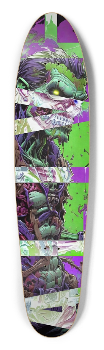 Longboard | ALIVE ZOMBIE (GREEN+PURPLE)