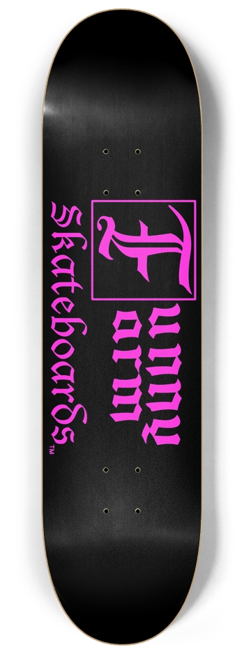 Funny Farm Skateboards Logo - 8.25" x 33.25" 